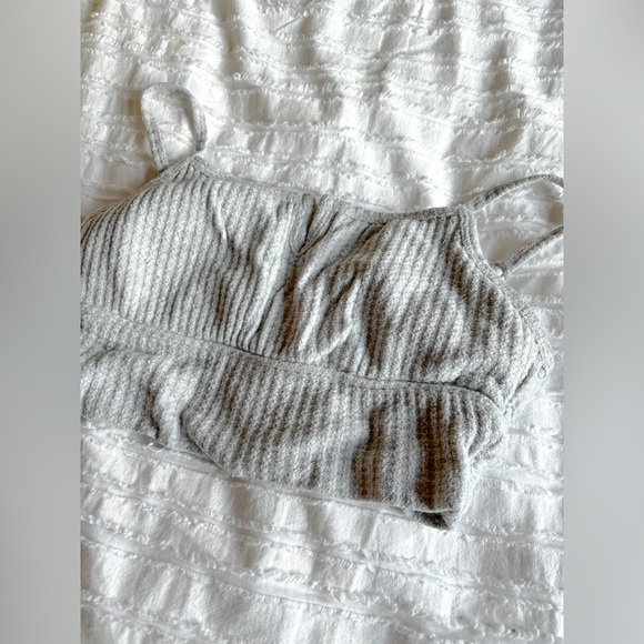 Gilly Hicks brand, small women’s, bralette, grey, waffle knit material - Picture 1 of 1